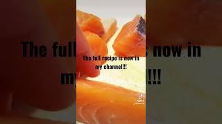 Salmon skewers. #easy #viral #recommended #tiktok #cooking #food #recipe #salmon #shorts #short