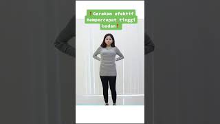 Gerakan Efektif Mempercepat Tinggi Badan #shorts