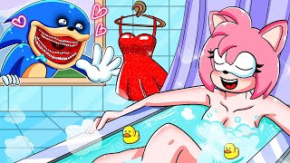 Shin SONIC Tapes Steals Amy's Dress!! - Very Funny Story - Sonic The Hedgehog 3 Animation