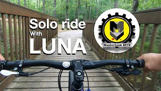 Solo Ride with Luna.