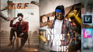 PicsArt Movie Poster Design Tutorial - Creative Action Movie Poster Design In PicsArt - Tech Art