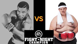 MIKE TYSON VS 6’8” FAT BITCH FIGHT NIGHT CHAMPION