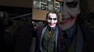 What has Joker done to his face!? cosplay found at german film and comic con #shorts