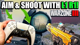 HOW TO FLIP R2,L2 WITH R1,L1 ON COD WARZONE 3 | WARZONE 3.0 CONTROLLER SETTINGS GUIDE