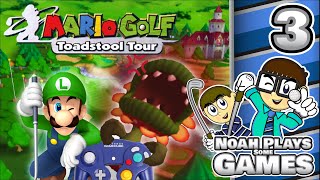 Sharing Pain, Agony and the Controller - Mario Golf: Toadstool Tour ~ Peach's Castle Grouds - Part 3