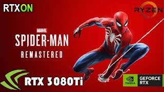 RTX 3080Ti | Marvel's Spider-Man Remaster | Ryzen 5 5600  | 1440P | Very High with RTX Very High