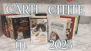 Cărțile citite în anul 2023