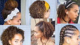 A WEEK IN MY HAIR "ROUTINE" Ep. 1| MAINTAINING MY WASH AND GO