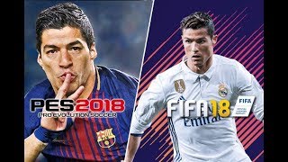 erenle fifa 18 ve pes 2018 oynadık