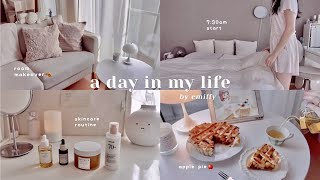 7:30 am morning to night routine｜getting ready for autumn🐏🍂 self care, apple pie recipes