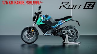 175 km Range; Price ₹ 89,999/- onwards | Oben Rorr EZ First Look Walkaround Review All Details