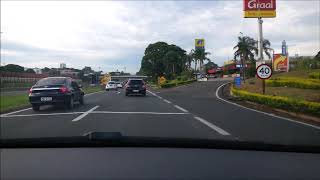 Pequeno congestionamento na Rodovia Marechal Rondon