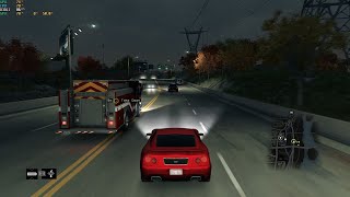 Fire Truck Pursuit in Watch Dogs - Navigating Crime and Chaos | Chicago Police Department