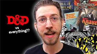 The TRUTH about playing RPGs besides D&D