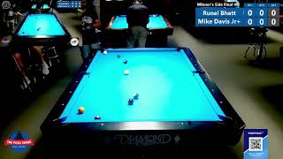 Runal Bhatt vs Mike Davis Jr - 10 Ball Tournament - Final Four Winners - Points Event #8 - 10/5/24