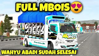 TRUK OLENG NEW WAHYU ABADI 2 MOSAK MASIK DI JALANAN - BUS SIMULATOR INDONESIA