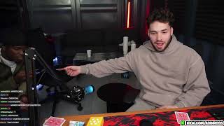 ADIN ROSS FINDS OUT 21SAVAGE TEAM SWAP CARDS DECK TO A MARKED ONES