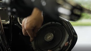 KENWOOD P-HD1F Installation Video 14+ Harley Davidson® Street / Road Glide® eXcelon Motorcycle Audio