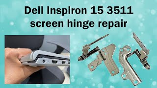 Dell Inspiron 15 3511 screen hinge repair using R-Kem 2 bonded anchor