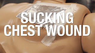 Sucking Chest Wound (EMT)