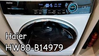 Обзор стиральной машины Haier HW80-B14979 8kg