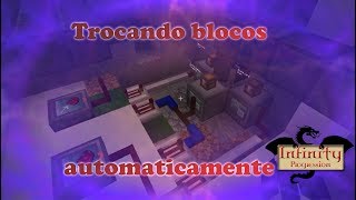 Sistema de troca de blocos (Rftools 1.12.2) - Infinity Progression