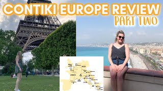 CONTIKI EUROPEAN ADVENTURER TRIP REVIEW PT 2! WHAT A 37-DAY CONTIKI itinerary LOOKS LIKE