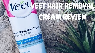 How to use the Veet hair removal cream sensitive | product review