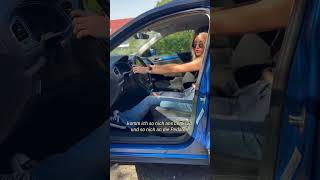 In meinen Videos findest du ein Video wie du den Sitz vor der Fahrt korrekt einstellen kannst 🚗