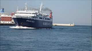 APOLLON HELLAS ARRIVAL AT PIRAEUS PORT.