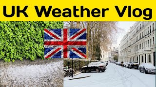 UK Weather Vlog | Weather in UK | Stone Raining in UK | Noor Ul Ain Vlogs