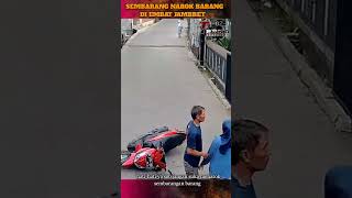 WASPADA JANGAN SUKA SEMBARANG MELETAKKAN BARANG  #shorts #vídeoviral #begal