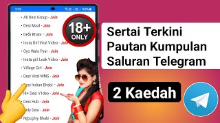 Cara Menambah Pautan Kumpulan Telegram ||  Cara Menyertai Kumpulan Telegram Terkini (2 Kaedah)