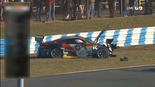 2022 Rolex 24 - Kyle Washington Crash (No Replay)