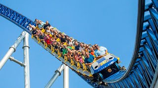 قطار الموت | الأفعوانية أخطر الألعاب في العالم roller coaster