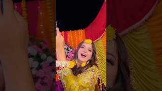 Happy Bride😍💛#shafsa#wedding #ytshorts #viral