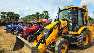 New JCB 3dx Eco Loading Mud 275 New Holland Tractor | Jcb Video #jcb #tractor