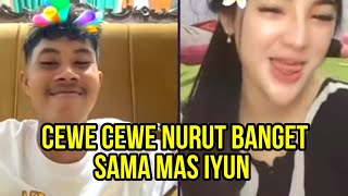 MAS IYUN LIVE TERBARU, CEWE CEWE NURUT BANGET DISURUH PAKE KERUDUNG