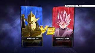 Nuova Shenron vs Rosé Goku Black - Dragon Ball Xenoverse 2