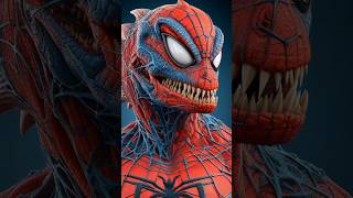 Introducing new species|| Ai creates Dinasour-Spiderman hybrid #aicreations #ytshort  #fusion#fyp