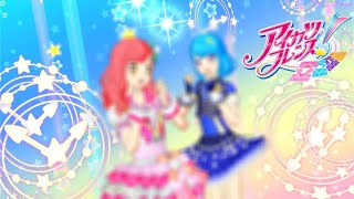 Making Aine and Mio from Aikatsu Friends in Pripara All Idol Perfect Stage