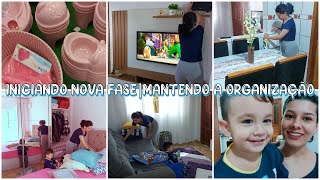 INICIANDO NOVA FASE| ORGANIZEI TUDO| COMPREI P/ DYLLAN| Amanda Maria