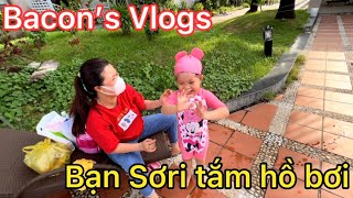 Bacon’s Vlogs: Bạn Sơri đi tắm hồ bơi. Một chiếc hồ bơi đẹp, mát mẻ ở khách sạn Mekong