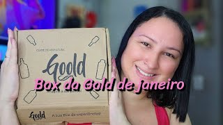 Box da goldspell de janeiro + lançamento #cabelo #goldspell #boxdagold