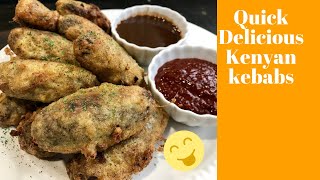 EASY DELICIOUS AND FOOLPROOF  KENYAN STYLE KEBABS WITH RAIHANA'S CUISINES