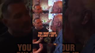 🔥Epic Rivalry: Ric Flair and Michael Chandler in a Shorts Trash Talk Clash! 💢 #trashtalk