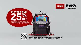 Back to school savings are kicking off early at Office Depot OfficeMax.