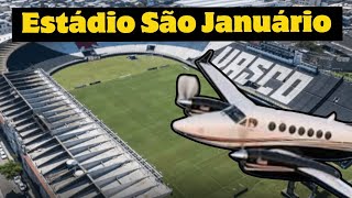 Microsoft Flight Simulator / King Air 350 / Sobrevoando o Estádio Do Vasco