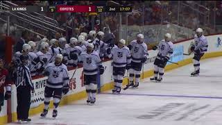 Anze Kopitar goal. Los Angeles Kings vs Arizona Coyotes 11/24/2017