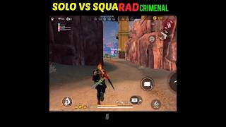 SOLO VS SQUAD RED CRIMINAL 🔥Poco xó pro 5g free fire full map gameplayonetap headshot #shorts